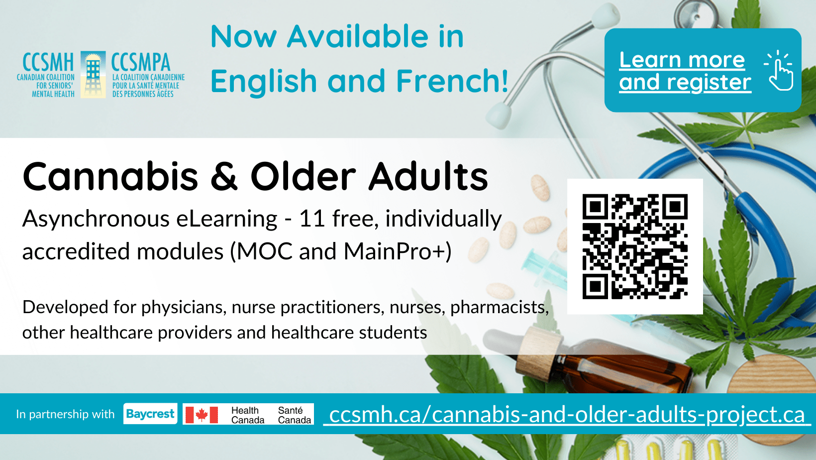 Pinned post Cannabis and Older Adults Banner