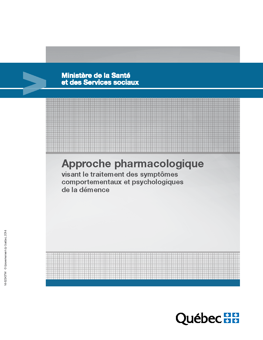 Cover Page for Web - Approche pharmacologique