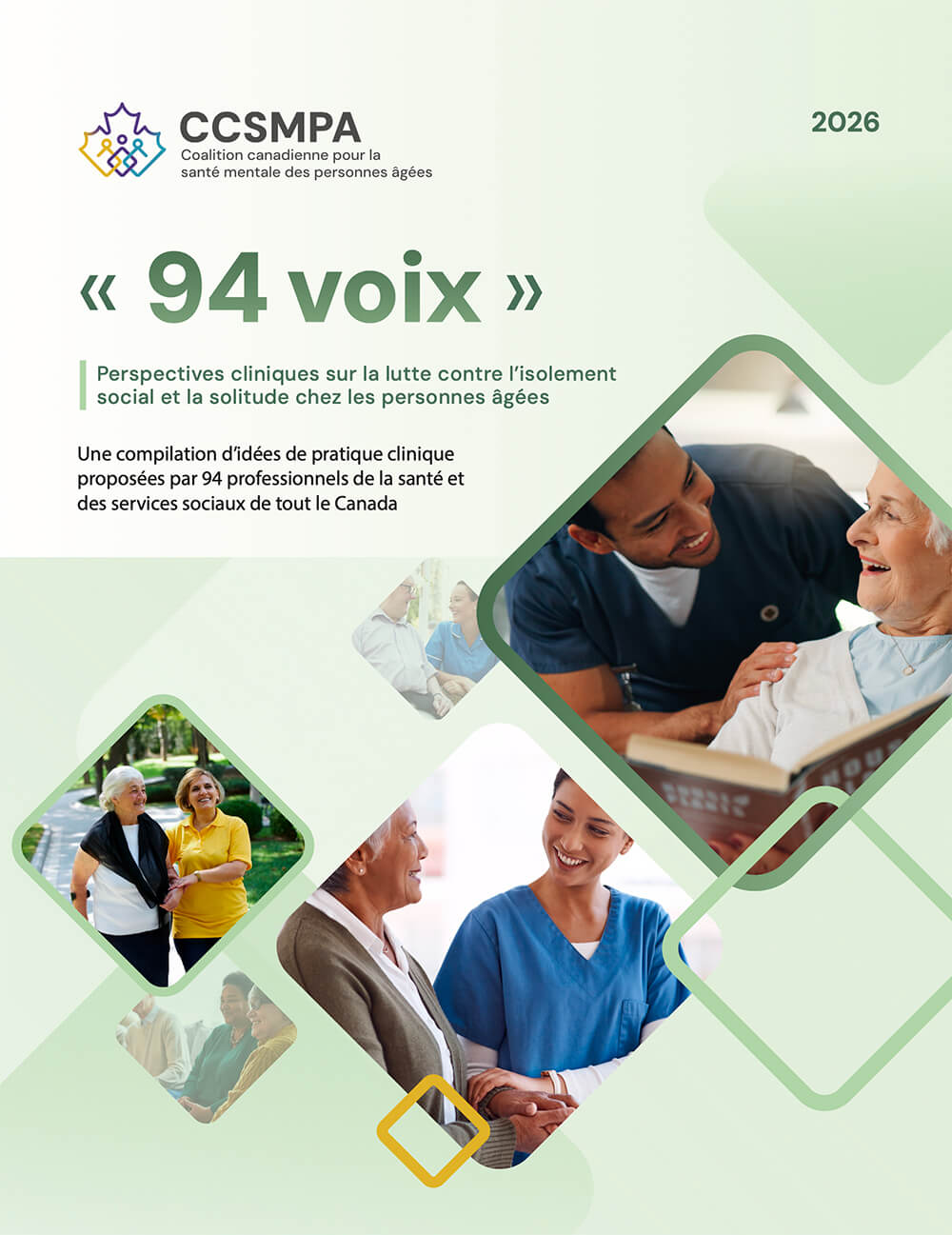 Cover of the 94 Voices document in French language